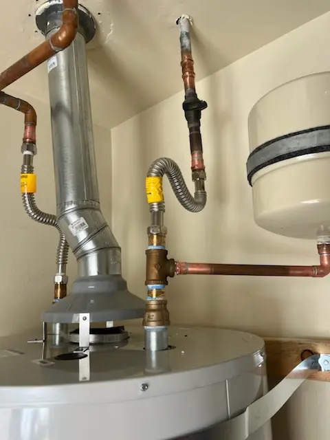 Water heater installation and plumbing repair in Estates At Hoffman Farms